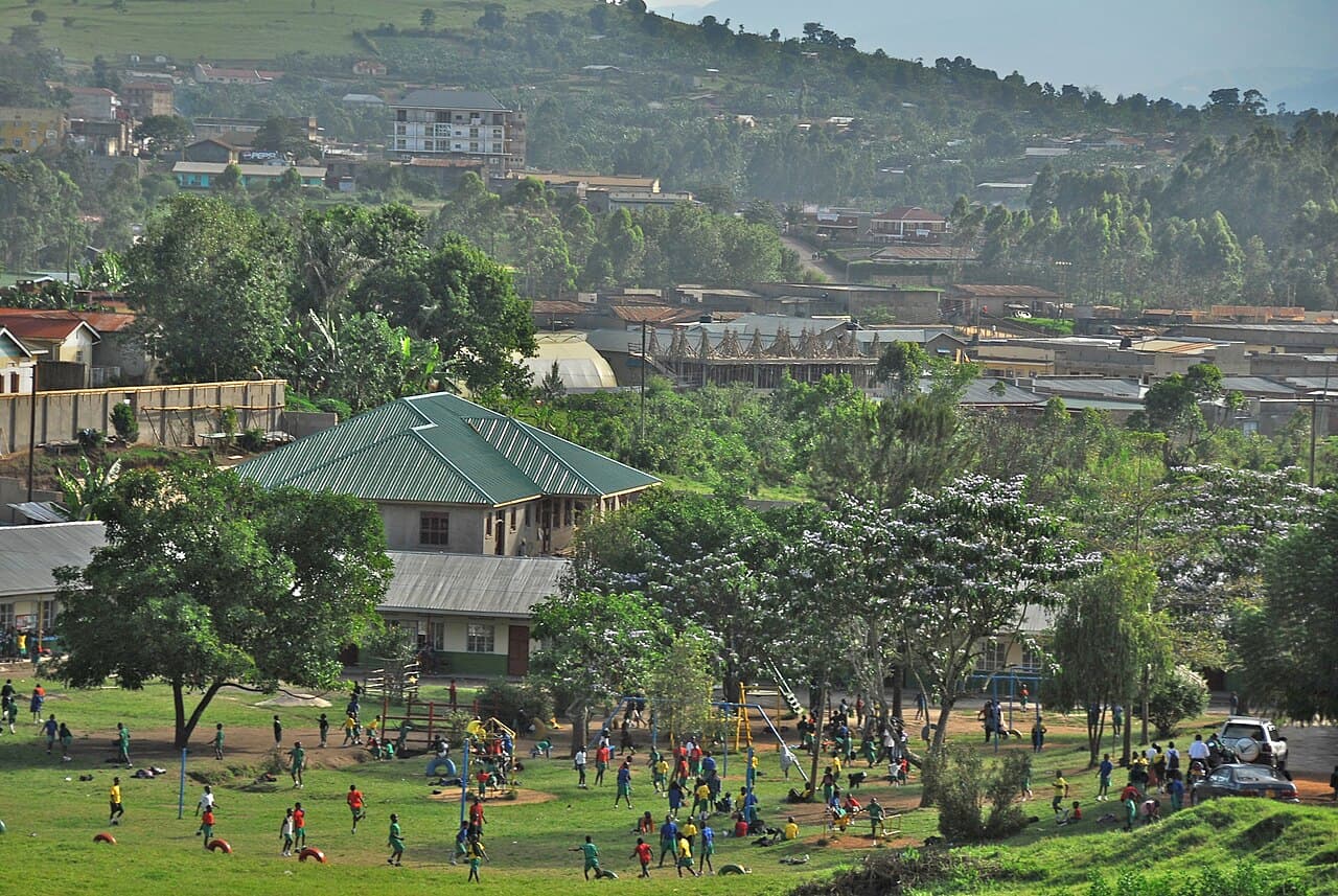 A view of Fort Portal town in western Uganda