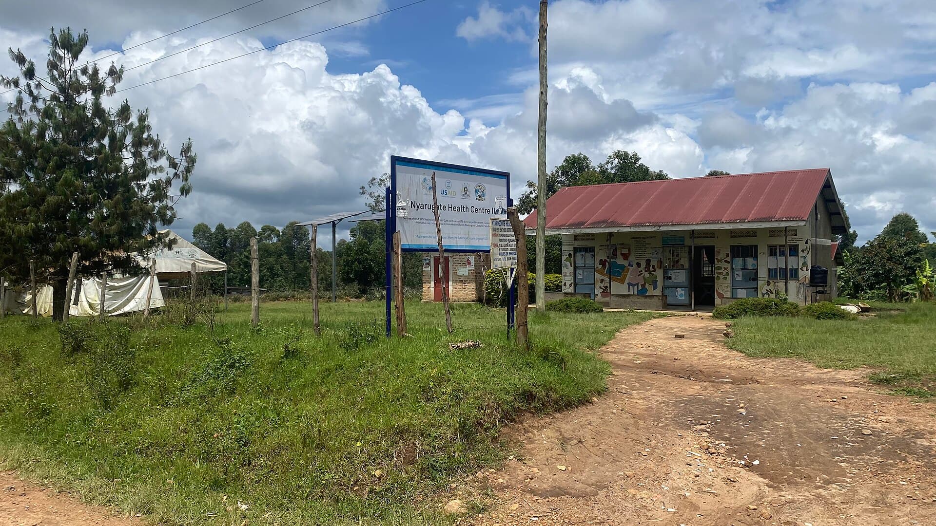 Nyarugote Health Centre II building in Mitooma District